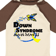 thumbnail image 4 of Inktastic Down Syndrome Awareness with Butterfly and Ribbon Boys or Girls Long Sleeve Baby Bodysuit, 4 of 5
