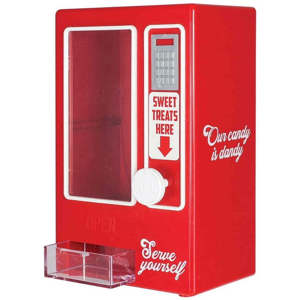 KOVOT Sweets Vending Machine Tabletop Candy Dispenser Desktop Candy