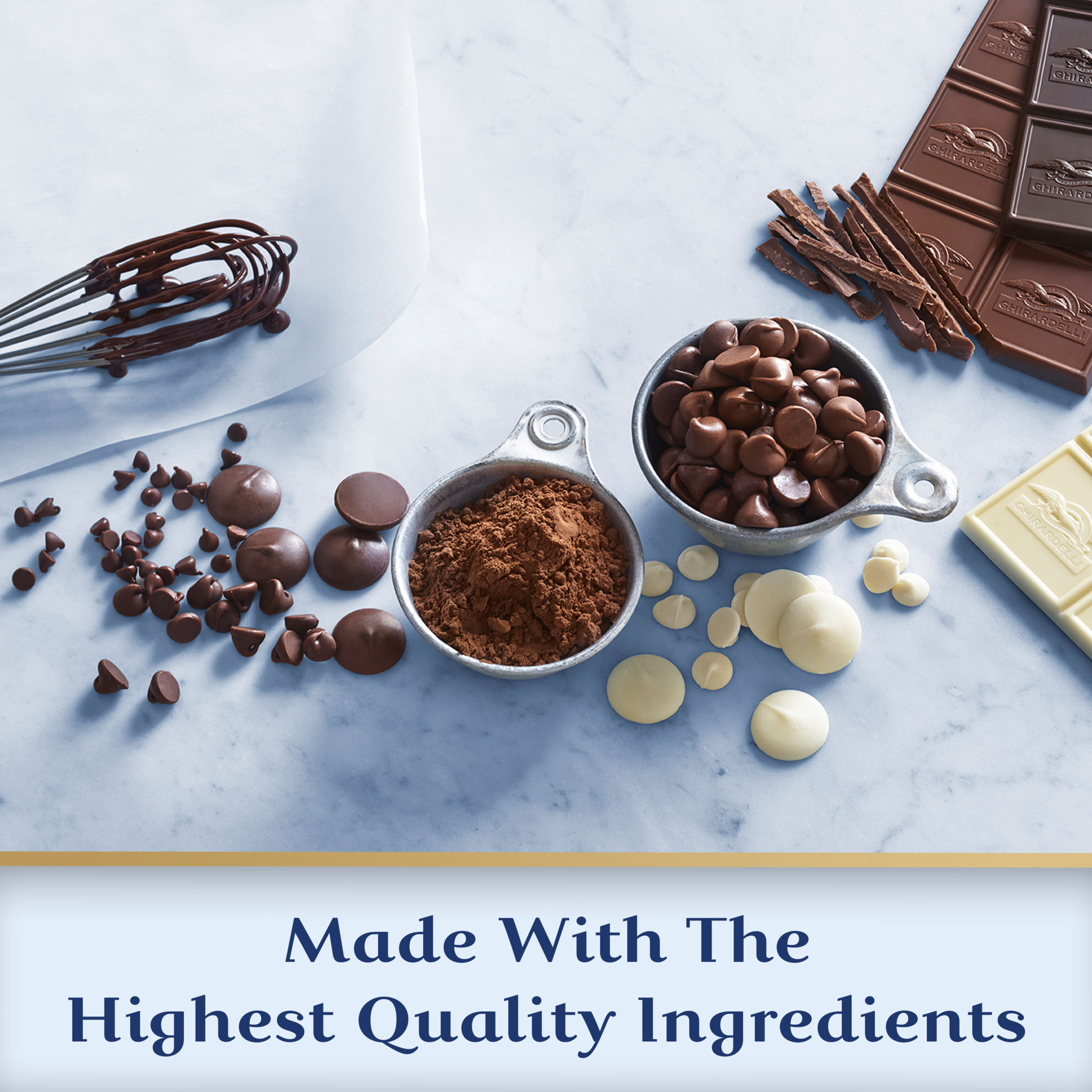 GHIRARDELLI Mini Semi-Sweet Chocolate Premium Baking Chips, 10 oz Bag - image 3 of 9