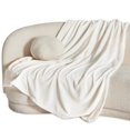 thumbnail image 1 of Manta Bedsure Twin XL, 168 x 229 cm, ligera, color crema, 1 of 7