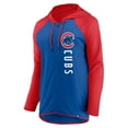 thumbnail image 2 of Women's Fanatics Royal/Red Chicago Cubs Forever Fan Full-Zip Hoodie Jacket, 2 of 3