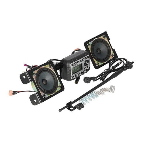 Jensen Mini HeavyDuty Radio Kit for Skid Steer fits John Deere 320E