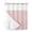 Pink Beige, variant on No Hook Cloth Fabric Shower Curtain with Snap in Liner, Black White Stripe Waterproof Shower Curtains Set with See Through Top Window, Modern Minimalist Geometric Striped Bath Curtains Shower 36"x78"