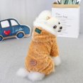 thumbnail image 3 of Naiyafly Dog Winter Coat Hoodie Pet Clothes Winter Warm 4- Legs Jumpsuit Thicken, 3 of 8