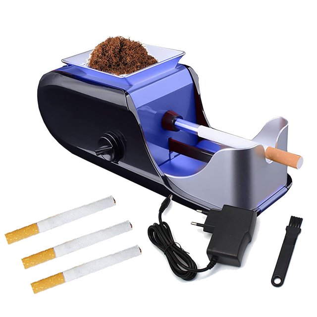 Máquina Eléctrica Del Inyector Del Cigarrillo, Plástico Del Metal De La Liadora Del Cigarrillo Con El Harger Para Los Tubos De 8m M