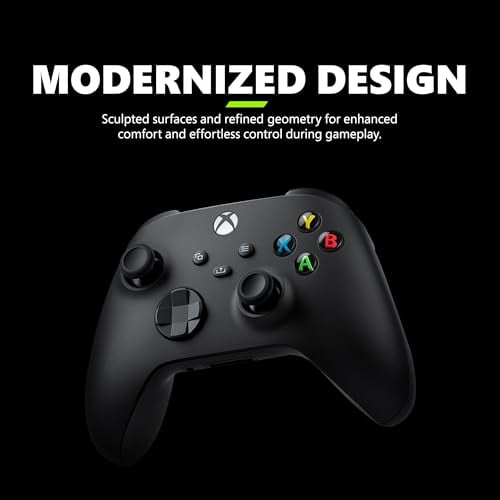 Microsoft Xbox Wireless Controller - Carbon Black for Xbox Series X|S, Xbox One, PCs, and Cloud-Enabled Devices at Walmart