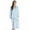 Light Blue, variant on Just Love Plush Zipper Lounger Robe 6794 (Small, Black)