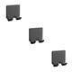 thumbnail image 2 of Estante para afeitadora de barba sweethay soporte montado en la pared de aluminio negro, 2 of 6