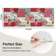 thumbnail image 5 of Pioneer Flower Floral Print Pattern Kitchen Rug Mat,Kitchen Runner Rugs Non Skid Washable,Decorative Kitchen Floor Mats for Kitchen,Sink,Laundry,17"X47", 5 of 5