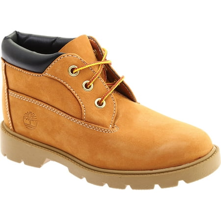 Children's Timberland Classic Boot 3-Eye Chukka Youth Butter Pecan Full Grain Leather 13.5 M