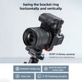 thumbnail image 4 of VRIG Photography stents,Mount Lens Quick Release Mount 65.9mm Release Plate Rotatable Mount Release With Collar With Plate 1/4in With 65.9mm With 3/8in Compatible With Lens Collar With Quick, 4 of 7