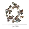 thumbnail image 3 of Candelabro De Plástico Candelabro De Corona De Mariposas De Colores Transparentes De Cristal Navideño De 22cm, Elegante Centro De Mesa Para San Valentín Y Festividades, Transparente (1 Unidad) Rkxzt, 3 of 6