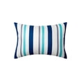 thumbnail image 2 of LSLJS Housse d'Oreiller Imperméable pour Chaise Longue d'Extérieur, Rayée Imprimée, Appui-Tête, Coussin, Housse de Coussin avec Noyau, Oreiller, 2 of 7