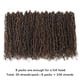 thumbnail image 5 of Hair ToyTress Yanky Twist de ganchillo, 30 cm, 8 paquetes (240 mechones), 5 of 5