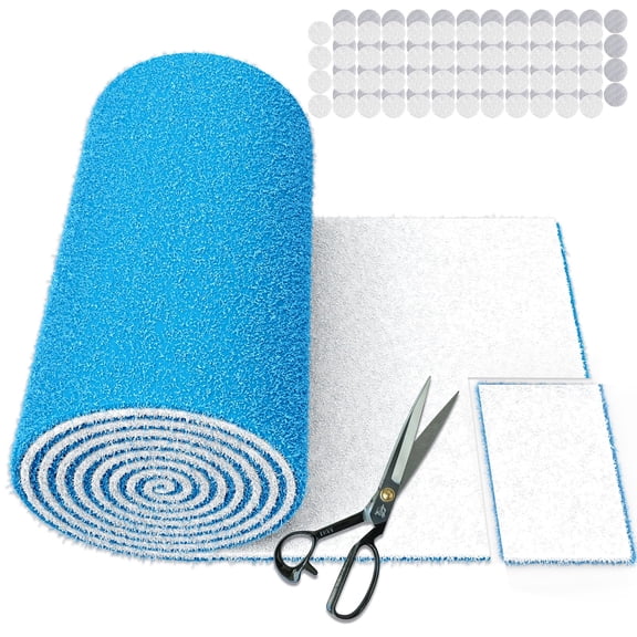 MERV 8 RV & Home AC Vent Filter, 12"X120" Electrostatic Air Filter Roll, Vent Filter for Home, Wall, Ceiling, Refrigeration, HVAC Furnace