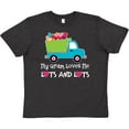 thumbnail image 3 of Inktastic Gram Loves Me Grandchild Gift Youth T-Shirt, 3 of 5