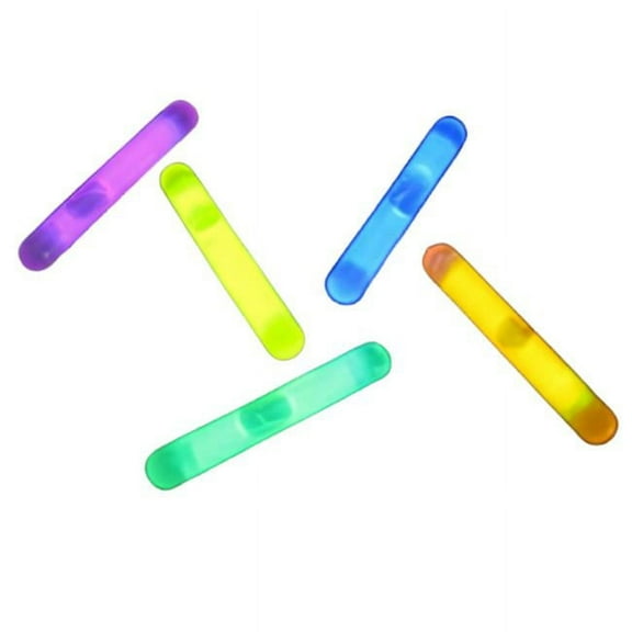 Blinkee JGSRG-50MLT Jumbo Glow Sticks Refill for Glow Stick Golf Ball, Multi Color - Pack of 50