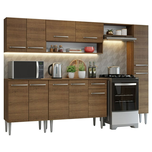 Cocina Integral Completa Modular Madesa Emilly 261cm MM 09