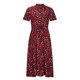 thumbnail image 4 of Vestido con cordón de manga corta con estampado de lunares informal de moda de verano para mujer Pompotops  ghjkhdj15980, 4 of 8