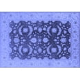 thumbnail image 1 of Ahgly Company Indoor Rectangle Oriental Blue Traditional Area Rugs, 2' x 3', 1 of 4