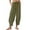 Green, variant on SNKSDGM Women's Plus Women's Pants with Pockets Petite Pants for Women Trendy Joggers Womens Baggy Wide Leg Pants Casual Drawstring Elastic Waisted Palazzo Harem Trousers with Pockets