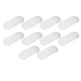 thumbnail image 1 of 200Pcs Transparent Badge Film Clear Badge Films Blank Pin Back Button Parts For Round Badge Making Supplies, 1 of 8