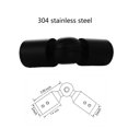 thumbnail image 4 of Conector para barra de cortina Elifel, negro, 1 unidad, 4 of 7