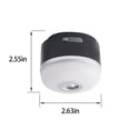 thumbnail image 3 of Gecau Camping Lantern Rechargeable , 3600mAh Emergency Light For Power High Durability , Lasting Life, IP65 Black 3.4x3.4 Inch Home Stuff, 3 of 5