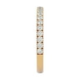 thumbnail image 4 of SuperJeweler 1/2 Carat Moissanite Wedding Band In 14 Karat Yellow Gold For Women, 4 of 6