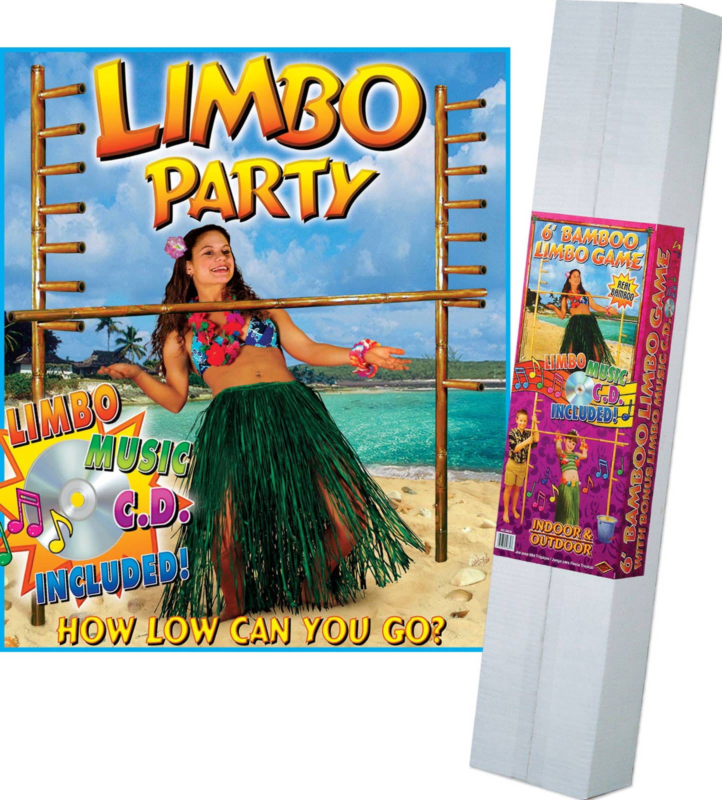Photo 1 of 6' Bamboo Limbo Kit, includes Music