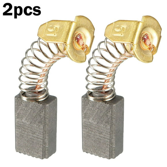 2Pcs Carbon Brushes for Electric Motors 12Mm X 8.5 X 5.5Mm Replacement Part