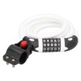 thumbnail image 4 of Bicycle Password Lock, Bike 5-Digit Code Combination Lock Bike Security Combination Lock Anti-theft  For Outdoor Grills For Landscape Equipment Blue,White, 4 of 8