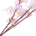 thumbnail image 4 of Flor de durazno Cerezo Rama de ciruelo Flores de seda Ramo de novia - Rosa claro, 88 cm Zulema Flores artificiales de melocotón, 4 of 8