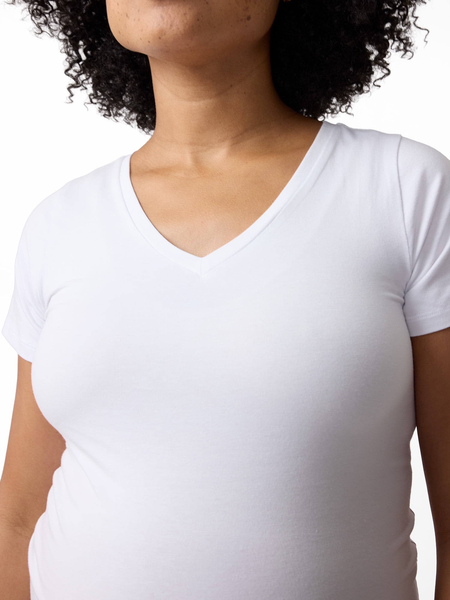 Ingrid & Isabel For Every Belly Maternity Fitted V-Neck Tee, Sizes S-XXL