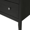 thumbnail image 4 of Jela Solid Wood 3 Drawer Dresser - Black, 4 of 10