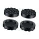 thumbnail image 5 of 4 almohadillas antivibración para lavadora, almohadillas para pies de apoyo, alfombrilla para lavadora Negro, 5 of 9