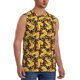 thumbnail image 2 of Fotbe Cartoon Ducks Men's Camiseta sin Mangas Estampada para Hombres, Playera Casual para Gimnasio, Entrenamiento, Playa-Small, 2 of 7