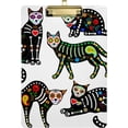 thumbnail image 1 of FMSHPON Skull Cats Clipboard Hardboard Wood Nursing Clip Board and Pull for Standard A4 Letter 13x9 inches, 1 of 7
