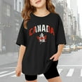 thumbnail image 1 of Hauts d'Été Décontractés à Manches Courtes pour Filles - T-Shirts Basiques à Col Rond Légers pour Filles et Adolescentes, 1 of 4