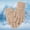 White, variant on Boy Gloves Winter Fluffy Warm Mittens Girls Knit Gloves for Ages 5-10 Years Girls