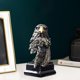 thumbnail image 3 of Estatua del águila,Adorno de escultura de águila decorativo creativo,Estatua de águila Mesa Decoración del hogar Sala de estar,Estatuilla de animales de pájaro para escritorio de oficina Soledad Estatua del águila, 3 of 4