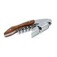 thumbnail image 2 of Professional Wood Handle Folding Wine Bottle Opener Waiters Corkscrew with Foil Cutter for Sommeliers, 2 of 6
