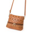 thumbnail image 5 of Women ‘S New Wild Front Zipper Punching Crossbody Messenger Shoulder Bag, 5 of 5
