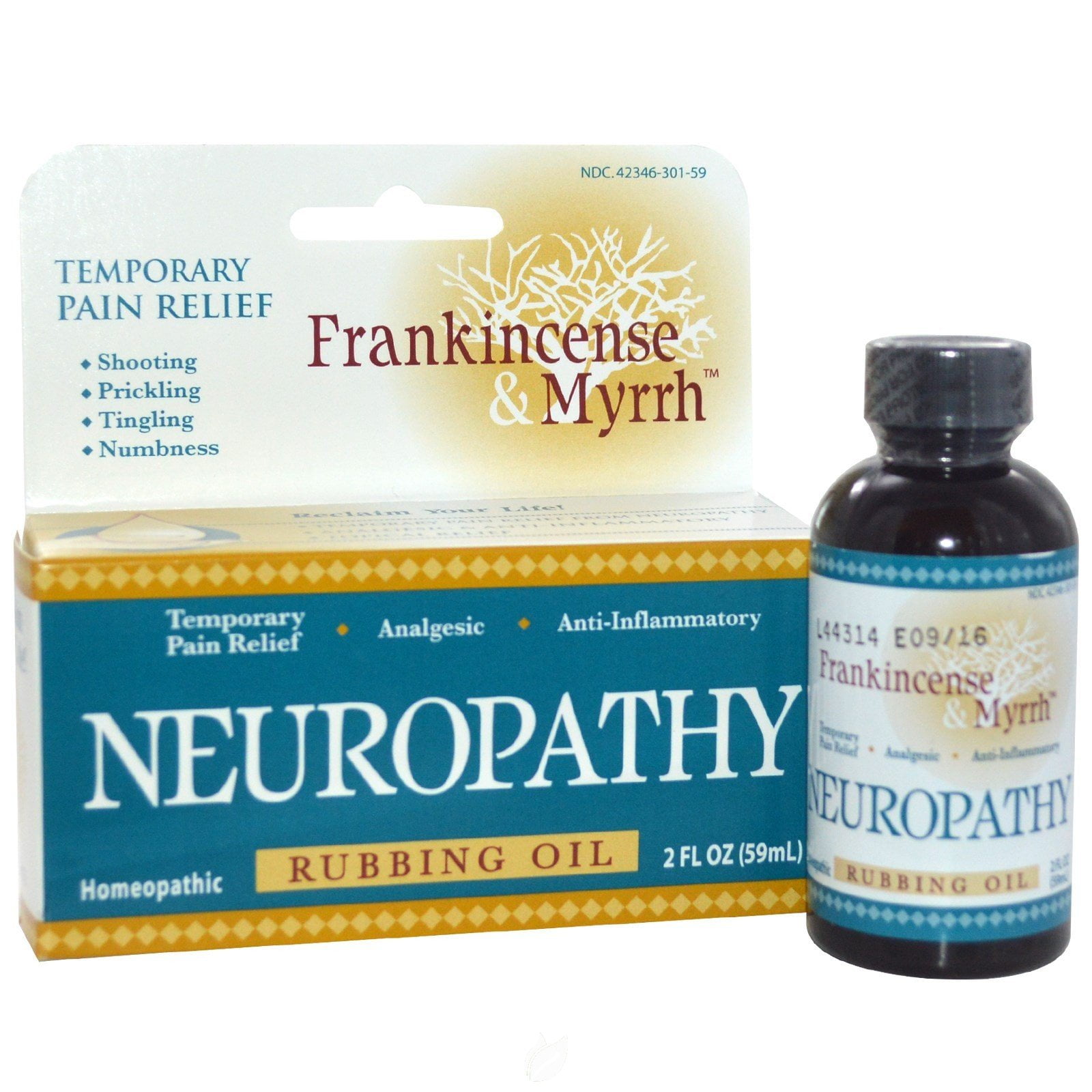 Frankincense & Myrrh Neuropathy Homeopathic, Temporary Pain Relief ...