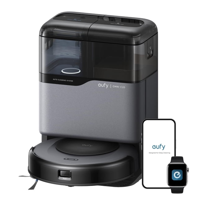 Robot aspirador eufy Omni C20 7000 Pa con función de trapeado 110 V