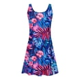 thumbnail image 3 of HUAXUN Plus Size Tankini Swimwear Cute Tankini Womens Swimsuit Cover Up Drawstring Backless Design Beachwear 2 Piece Swimsuit Tummy Control Bathing Suit, 3 of 4