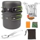 thumbnail image 1 of Piezas De Utensilios De Cocina Para Acampar Con Olla Ligera, Estufa, Spork Y Bolsa De Malla De Transporte, Ideal Para Mochileros Acampar Al Aire Libre Senderismo Y Picnic. Afortunado Sencillez, 1 of 5