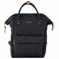 thumbnail image 4 of Bababing Diaper Bag - Mani Backpack - Navy - Affordable and Practical - Converts to Tote Bag with Carry Handles - Includes Free Pushchair Clips for Easy Attachment - Stylish and Functional for Parents, 4 of 6