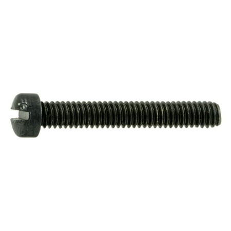 

#1-72 x 1/2 Black Oxide Slotted Fillister Head Gun Screws (12 pcs.)