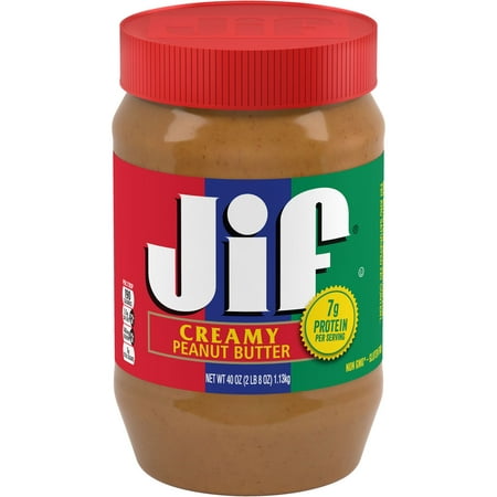 Jif Creamy Peanut Butter, 40 Oz